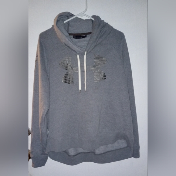 Under Armour Gray Hoodie XL - Picture 1 of 6
